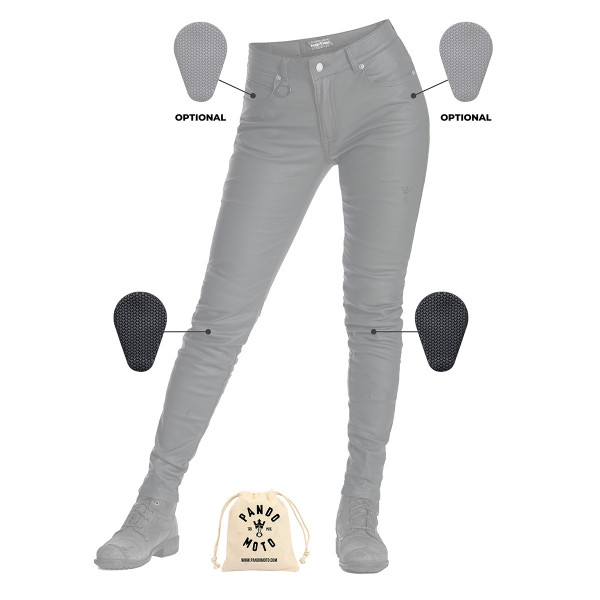 Pando Moto Lorica Kev 01 Womens Jeans