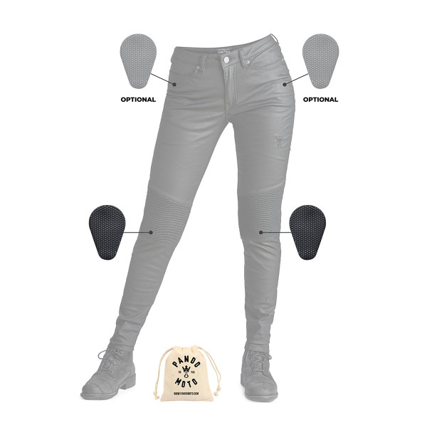 Pando Moto Kusari Kev 01 Womens Jeans