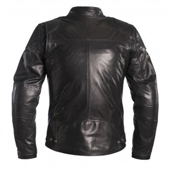 Helstons Road Black Leather Jacket