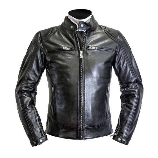 Helstons Modelo Black Leather Jacket Helstons Modelo Black Leather Jacket