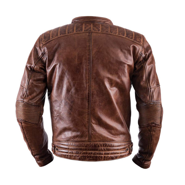 Helstons Track Camel Leather Jacket