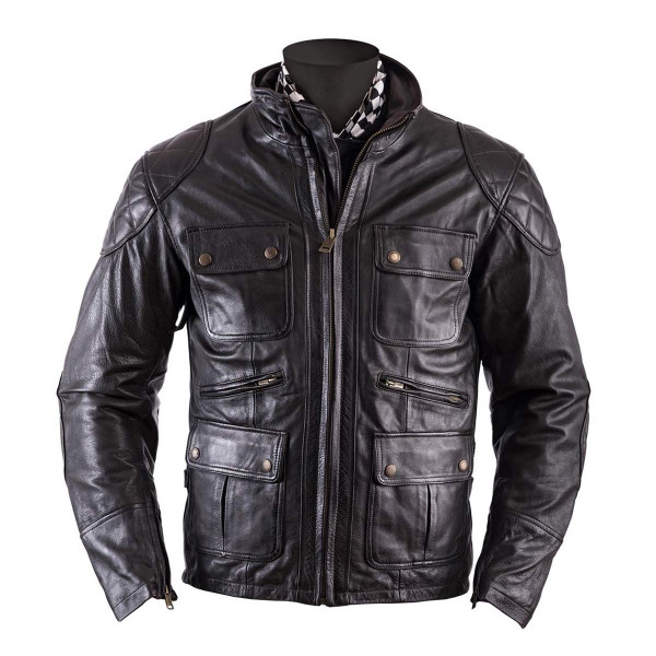 Helstons Hunt Brown Leather Jacket