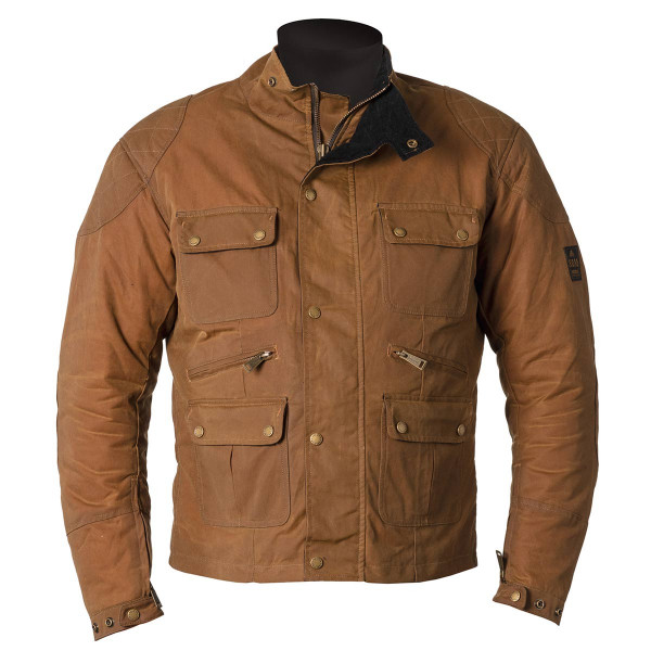Helstons Hunt Waxed Cotton Oak Jacket