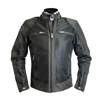 Helstons Modelo Mesh Brown Textile Jacket