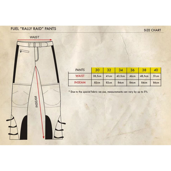 Fuel Rally Raid Pants Petrol