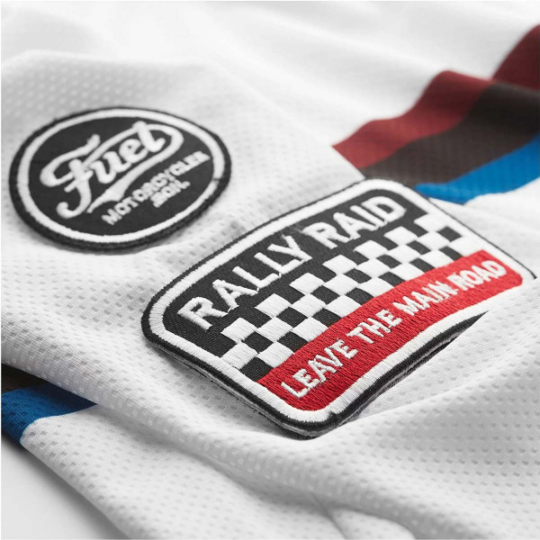 Fuel Rally Raid Jersey White