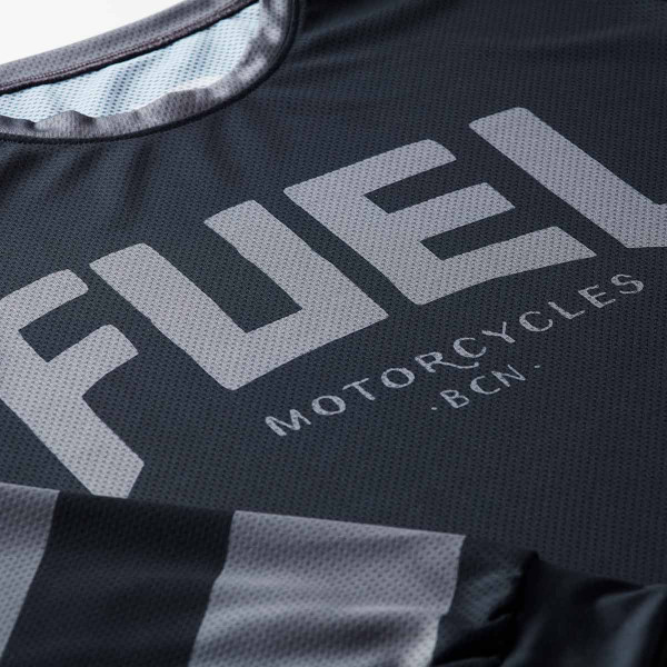 Fuel Grey Stripes Enduro Jersey