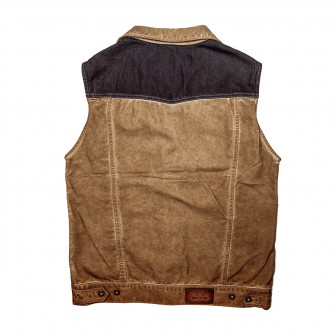 Rokker Mixed Vest Canvas