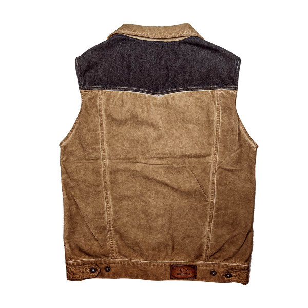 Rokker Mixed Vest Canvas