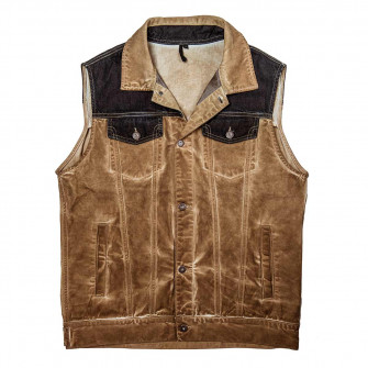 Rokker Mixed Vest Canvas