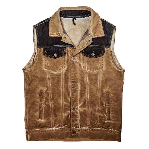 Rokker Mixed Vest Canvas