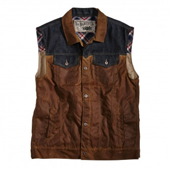 Rokker Wax Cotton Vest