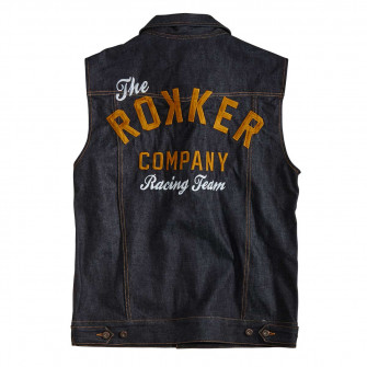 Rokker Team Denim Vest