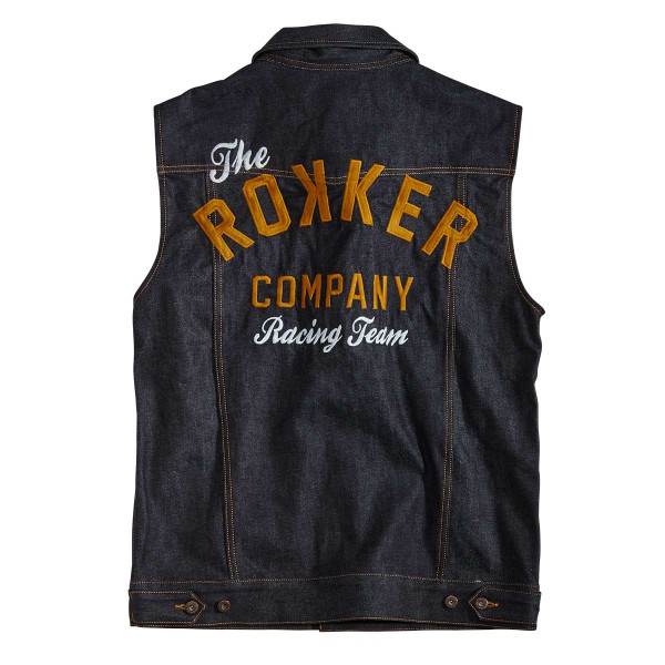 Rokker Team Denim Vest