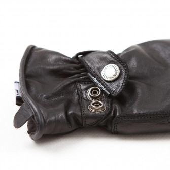 Helstons Boston Summer Waterproof Black Gloves
