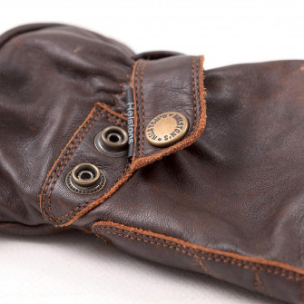 Helstons Boston Summer Waterproof Brown Gloves