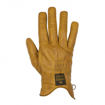 Helstons Condor Summer Gold Brown Leather Gloves