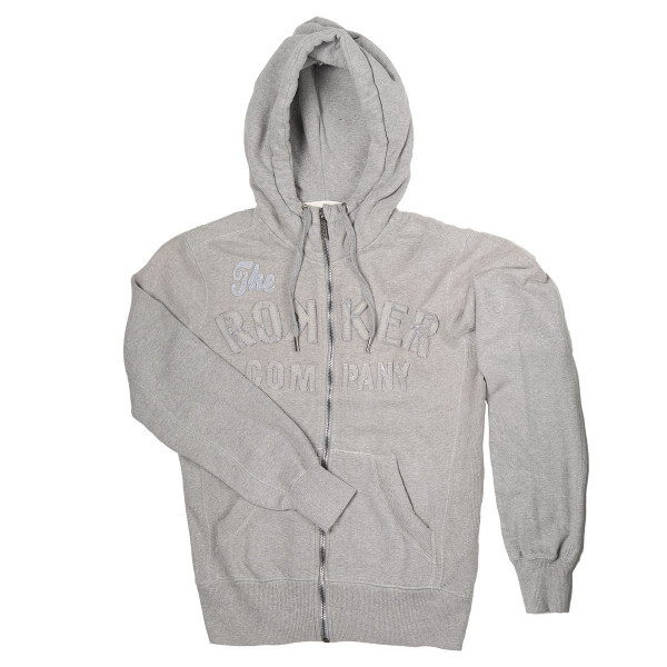 Rokker TRC Hoodie Light Grey