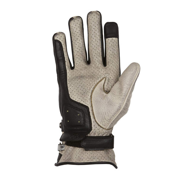 Helstons Eagle Beige/Black Summer Gloves