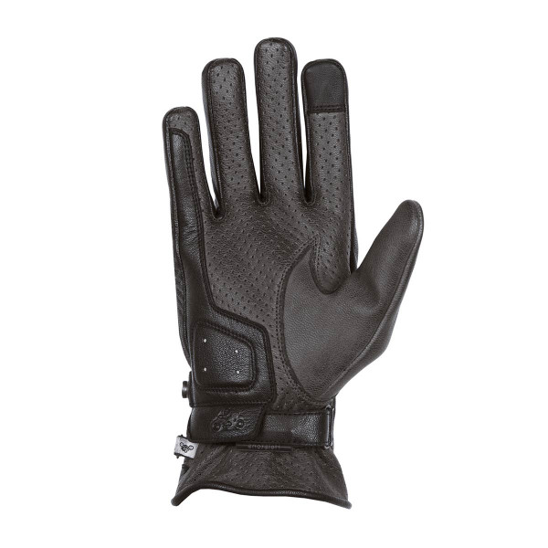 Helstons Eagle Black Summer Gloves