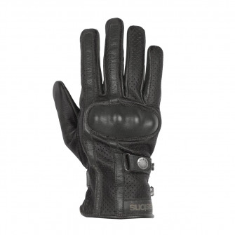 Helstons Eagle Black Summer Gloves