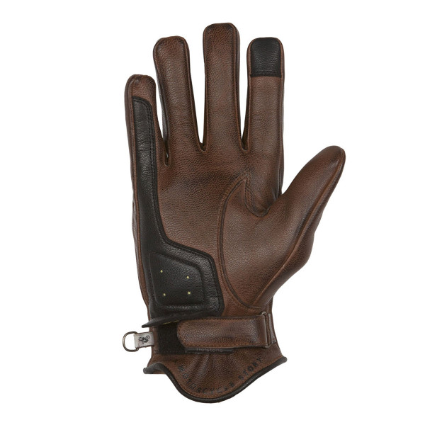Helstons Sun Camel/Black Summer Gloves