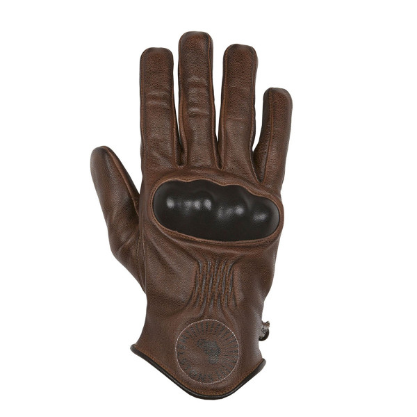 Helstons Sun Camel/Black Summer Gloves