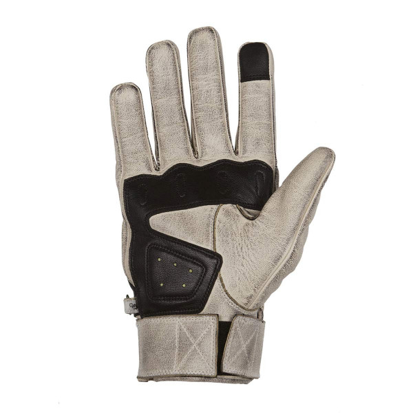Helstons Wolf Beige/Black Summer Gloves