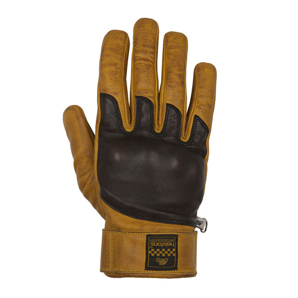 Helstons Wolf Gold/Brown Summer Gloves