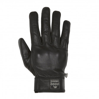 Helstons Wolf Black Summer Gloves