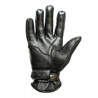 Helstons Corporate Black Mesh Summer Gloves