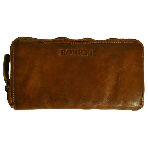 Rokker Lady Wallet Big Light Brown