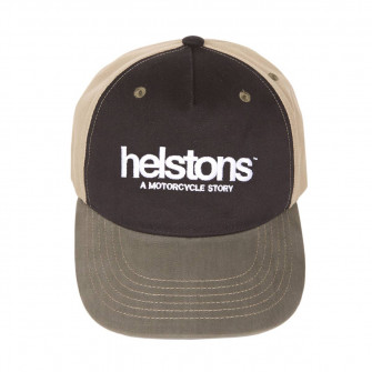 Helstons Corporate Khaki-Beige-Black Cap