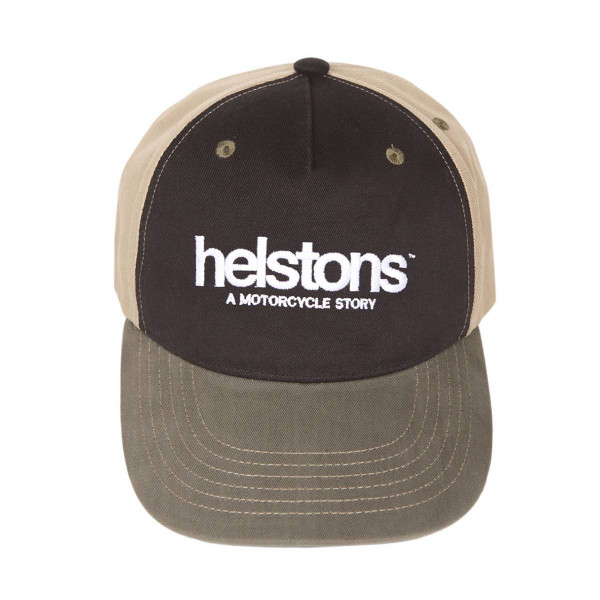 Helstons Corporate Khaki-Beige-Black Cap