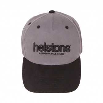 Helstons Corporate Black-Grey Cap