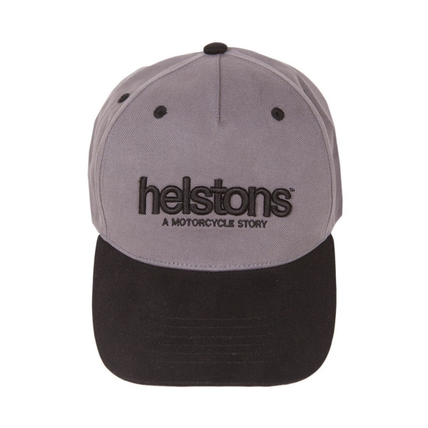 Helstons Corporate Black-Grey Cap