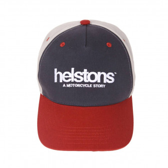Helstons Corporate Red-Blue-Grey Cap