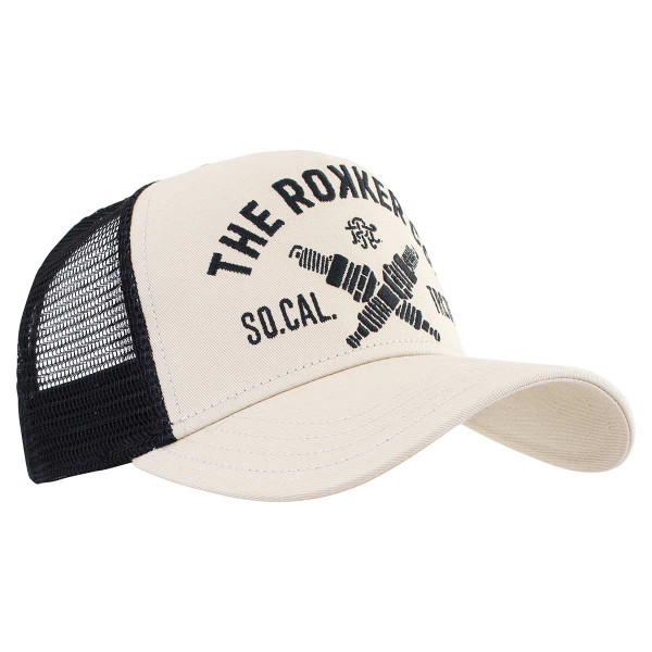 Rokker TRC77 Trucker Cap Sand/Black