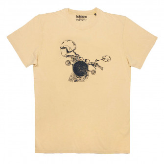 Helstons Headlight T-Shirt Yellow