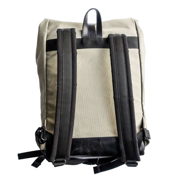 Helstons City Backpack - Beige / Black
