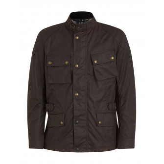 Belstaff Crosby Waxed Cotton Jacket - Mahogany