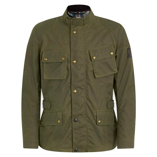 Belstaff Crosby Waxed Cotton Jacket - Forest Green