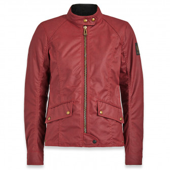 Belstaff Antrim Waxed Cotton Jacket - Racing Red