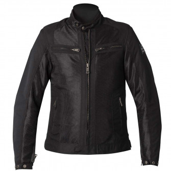 Helstons Spring Mesh Ladies Jacket - Black