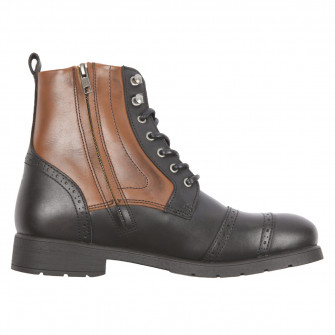 Helstons Travel Boots Black-Tan