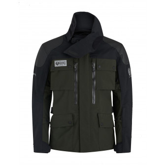 Belstaff Long Way Up Dark Olive Black Jacket