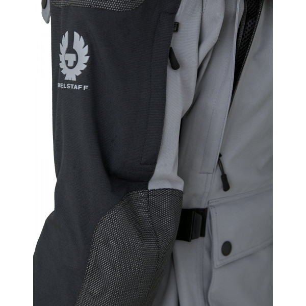 Belstaff Long Way Up Light Grey Black Jacket