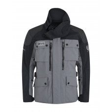 Belstaff Long Way Up Light Grey Black Jacket