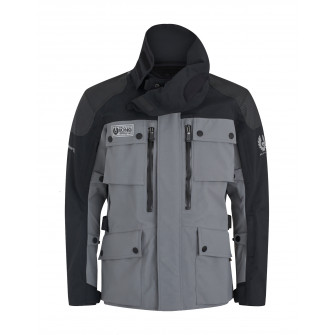Belstaff Long Way Up Light Grey Black Jacket