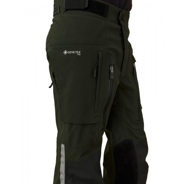 Belstaff Long Way Up Dark Olive Black Trousers